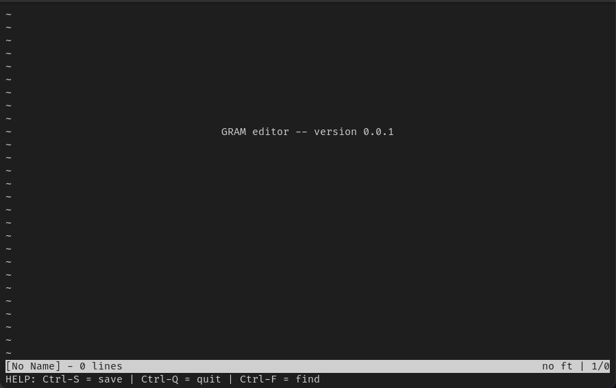 Text Editor in C